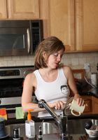 Hairy Anna cleans the kitchen, Anna (ann117) ATK Archives: Anna (Hairy Anna cleans the kitchen)