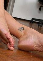 Francoise strips and teases with her sexy feet and trimmed pussy, Francoise (fra005) ATK Archives: Francoise (Francoise strips and teases with her sexy feet and trimmed pussy)