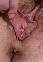 Labia Pulling from Juliette March, Juliette March (jul076) ATK Natural & Hairy: Juliette March (Labia Pulling from Juliette March)