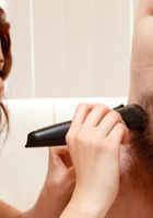 Hirsute babe Lara goes shaved and Emma helps with the shaver, Lara Brookes (lar019) ATK Natural & Hairy: Lara Brookes (Hirsute babe Lara goes shaved and Emma helps with the shaver)