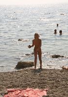 Naughty babe Lena loves to be naked outdoors & walks around the beach, Lena (len035) ATK Archives: Lena (Naughty babe Lena loves to be naked outdoors & walks around the beach)