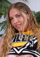 Cheerleader Tina Plays With Her Pom Poms, Tina (tin029) ATK Archives: Tina (Cheerleader Tina Plays With Her Pom Poms)